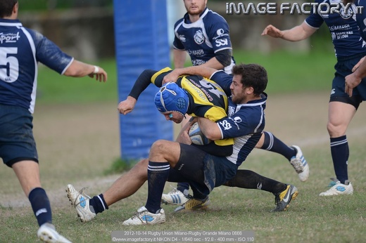 2012-10-14 Rugby Union Milano-Rugby Grande Milano 0666